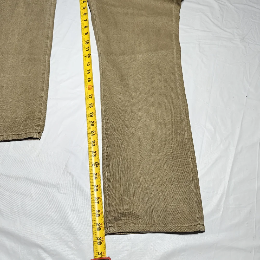 A.N.A. Women’s High-Rise Slim Staight Pants Size 16W Dusky Green Jeans.NWT